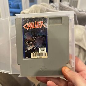 Chiller Nintendo NES Tested Authentic Cartridge . Free Shipping Shooter Game