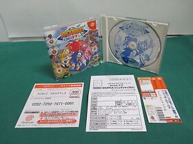 SEGA Dreamcast -- SONIC SHUFFLE -- spine. DC. JAPAN. GAME. Work. 32339