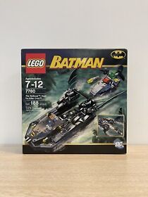 LEGO Batman 7780 The Batboat: Hunt for Killer Croc Sealed Retired Damaged Set