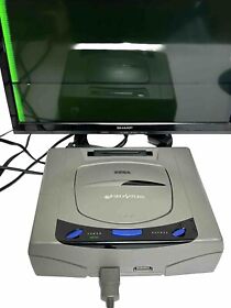 SEGA SATURN HST-3210 STARTS CAN'T READ GAMES TESTED -CONSOLE ONLY NTSC-J REPAIR