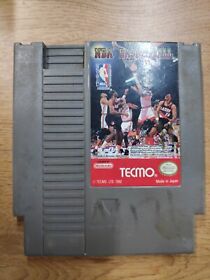 Tecmo NBA Basketball (Nintendo NES, 1992) Authentic Cart