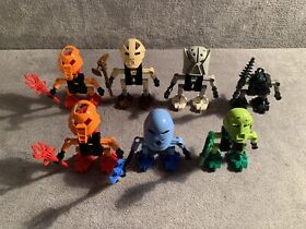 Lego Bionicle #8540-8545 Turaga, 98% Complete Missing Sword And Mask