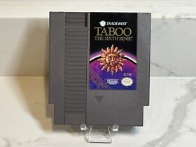 Taboo The Sixth Sense - 1989 NES Nintendo Game - Cart Only - TESTED!