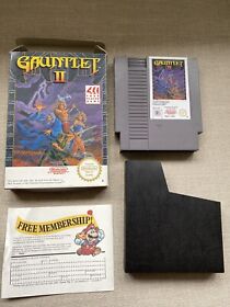 Retro Gauntlet II 2 game Nintendo nes boxed PAL Vintage