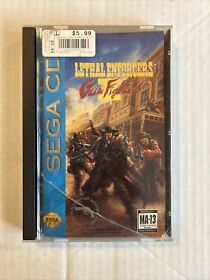 Lethal Enforcers II: Gun Fighters (Sega CD, 1994) CIB