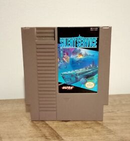 Silent Service (Nintendo Entertainment System) NES Authentic Cart Only Tested