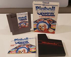 Pinball Quest (CIB) NES Nintendo Entertainment System AuthenticTested