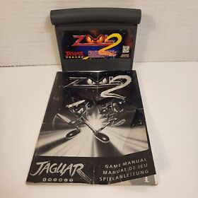 Zool 2 - Atari Jaguar - Cartridge and Manual Only Tested