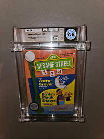 Sesame Street 123 Wata 9.6 A+ Nintendo Nes Factory Sealed Brand New