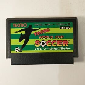 Tecmo World Cup Soccer (Nintendo Famicom FC NES, 1990) Japan Import