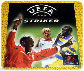 UEFA Striker videogame Sega Dreamcast by Rage #back2ebay