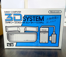 Family Computer 3D System Nintendo 1987 Famicom Console HVS-3DS HVC-031 HVC-032