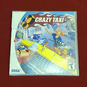Crazy Taxi (Sega Dreamcast, 2000) | Game & Manual | Good Condition