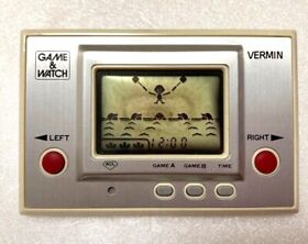 Nintendo Game & Watch  VERMIN Japan Retro Video Game Console Used Unboxed JP