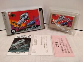 Unused Taito Chase H.Q. with Box NES FamiCom Cartridge