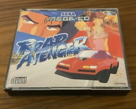 Sega Mega CD Game Road Avenger + Manual Retro Gaming - PAL , FREE UK P&P