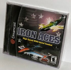 Iron Aces (Sega Dreamcast, 2001) BRAND NEW FACTORY SEALED!