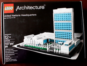 LEGO 21018 Architecture United Nations Headquarters Landmark Series NISB RETIRED