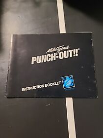 Mike Tyson's Punch Out Punchout (Nintendo NES, 1987) Manual Only