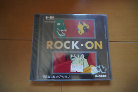 Rock On PC Engine New and Sealed
