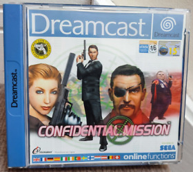 Confidential Mission Sega Dreamcast game pal