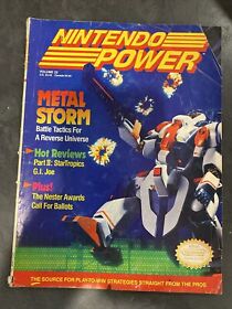 Nintendo Power Magazine NES Original Video Game Gaming Vol 22 Metal Storm GI Joe