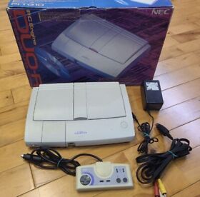 PC Engine DUO-R console Boxed set  Tested Japan