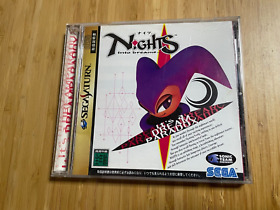USED Nights into Dreams for Sega Saturn Japan
