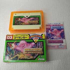 Nintendo Famicom game Spelunker W/Box Instructions FC NES NTSC-J Japan import