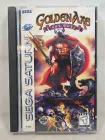 Golden Axe The Duel (Sega Saturn) Authentic Complete in Box CIB