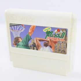 Famicom MOERO JUNIOR BASKETBALL TWO ON TWO Jaleco Cartridge Only Nintendo fc