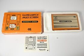 Vintage Boxed Nintendo Game And Watch Donkey Kong CGL Game 1982