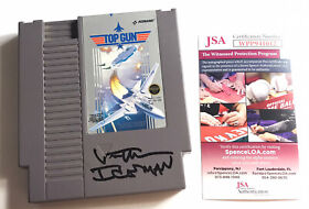 VAL KILMER Signed TOP GUN MAVERICK NES Game Cartridge Autograph JSA COA Cert