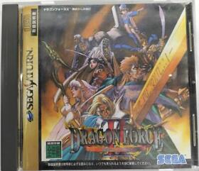 Sega Dragon Force II Sega Saturn SS Japanese Retro Game NTSC-J Used from Japan