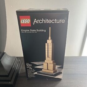 LEGO Architecture Empire State Building (21002) LANDMARK W/Box And Instructions