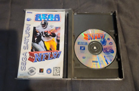 NFL '97 for Sega Saturn Complete In Box CIB Great Shape