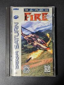 Black Fire - Complete CIB - Sega Saturn 1995