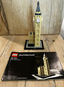 LEGO LEGO ARCHITECTURE: Big Ben (21013) - Complete Retired Set + Manual