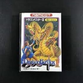 Namco 1989 Dragon Buster II 2 Nintendo Famicom NES Used Rare Japanese Retro Game