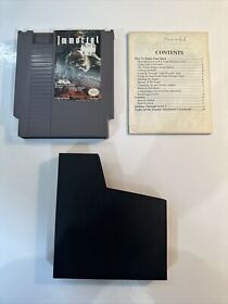 NES The Immortal (Nintendo Entertainment System, 1990) with Manual TESTED!!
