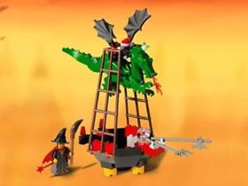 LEGO 6037 Witch's Windship With Instructions Vintage Rare (Castle)