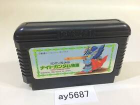 ay5687 SD Gundam Gaiden Knight Gundam Story NES Famicom Japan