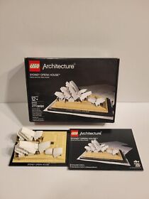 Lego Architecture: Sydney Opera House (21012) Complete With Box And Instructions