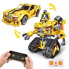 PANLOS 901PCS Remote & APP Controlled Robot Building Toys, 2 in 1 Programmabl...