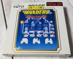 Space Invaders Virtual Collection Nintendo Virtual Boy Game Software w/Box