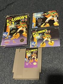 Solomon's Key Nintendo NES CIB Complete
