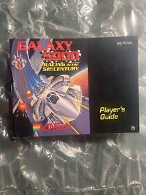 Galaxy 5000 NES Manual. Free Shipping recent *price reduce*