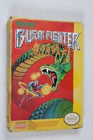Burai Fighter (Nintendo Entertainment System, 1990, NES) con caja y funda