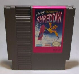 Heavy Shreddin NES Nintendo 1990 - Tested and Works