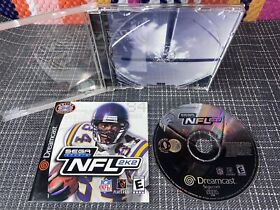 NFL 2K2 (Sega Dreamcast, 2001) w/Manual